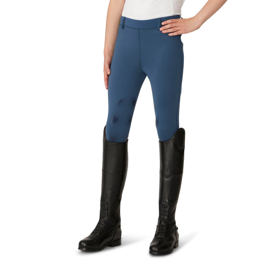 Girls' Equinox Silicone Knee Patch Winter Breech - Indigo