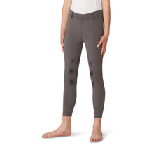  Girls' Equinox Silicone Knee Patch Winter Breech - Steel Grey