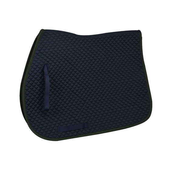 Pro Mini Diamond All-Purpose Saddle Pad - Navy/Hunter