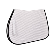  Pro Mini Diamond All-Purpose Saddle Pad - White/Black