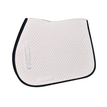  Pro Mini Diamond All-Purpose Saddle Pad - White/Navy