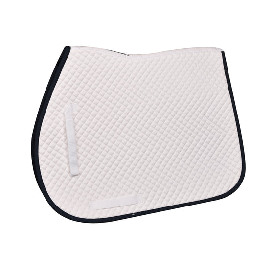 Pro Mini Diamond All-Purpose Saddle Pad - White/Navy