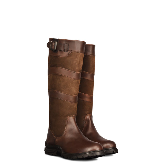 Ladies brown country clearance boots