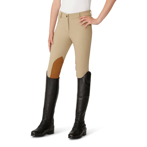 Girls' Bellissima Suede Knee Patch Breech