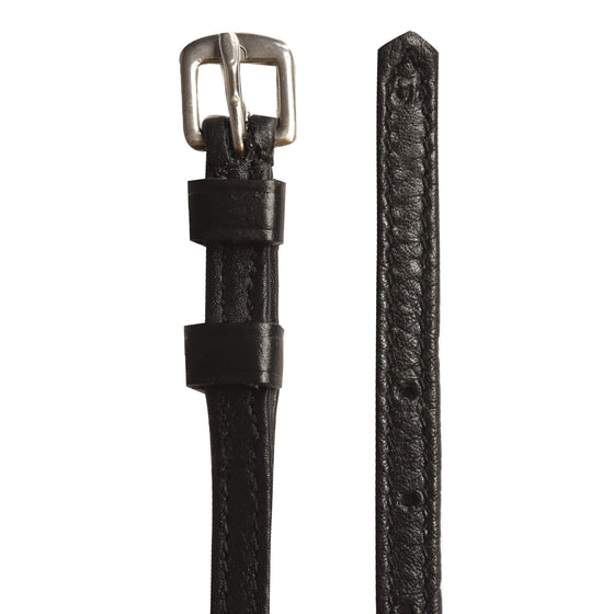 Padded Leather Spur Straps