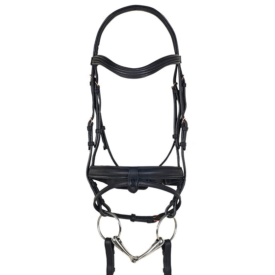 Rosegold Dressage Bridle