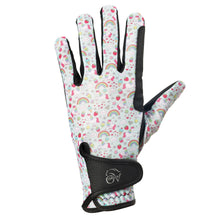  Kids' PerformerZ Riding Gloves - Unicorn Sprinkle