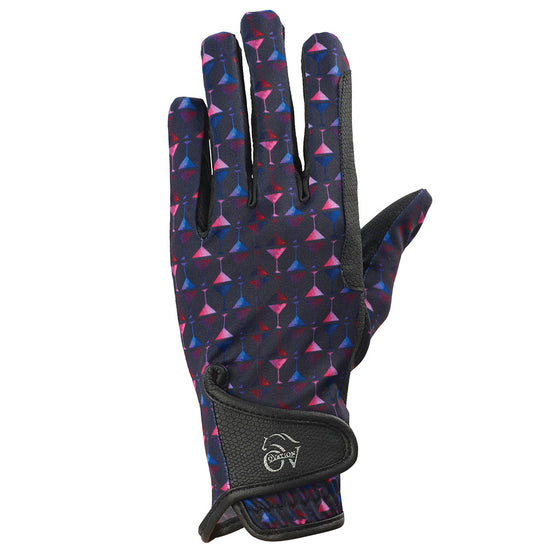Women's PerformerZ Riding Gloves - Playful Foxes