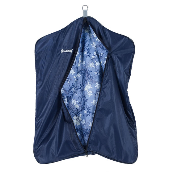 Equestrian Garment Bag - Navy/Blue Secret Garden