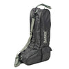Tall Riding Boot Bag - Charcoal/Purple Secret Garden