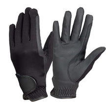  Pro-Grip Summer Riding Show Gloves - Black