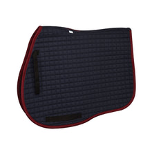  Coolmax® Jumper All-Purpose Saddle Pad - Navy/Burgundy