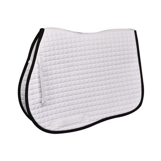 Coolmax® Jumper All-Purpose Saddle Pad - White/Black