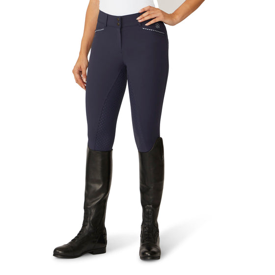 Women's Elegance Sparkle Full Seat Breech - Navy