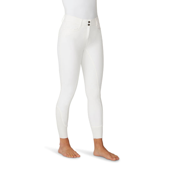 Women's Elegance Sparkle Full Seat Breech - White