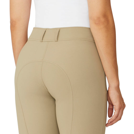 Women's Bellissima II Suede Knee Patch Breech - Classic Beige