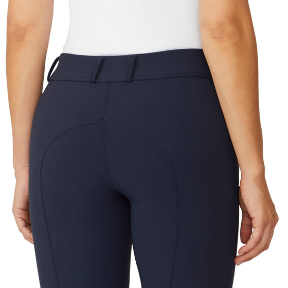 Women's Bellissima II Silicone Knee Patch Breech - Navy