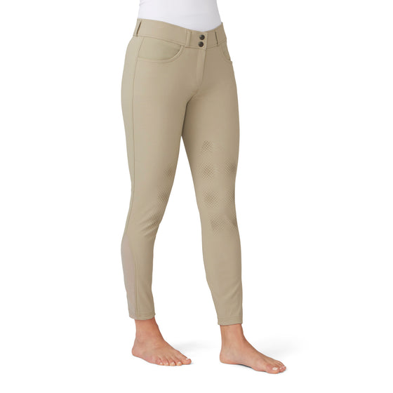 Women's Bellissima II Silicone Knee Patch Breech - Neutral Beige