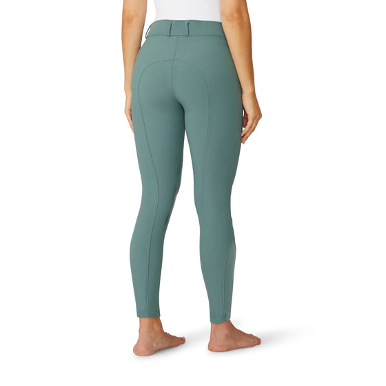 Women's Bellissima II Silicone Knee Patch Breech - Silver Pine