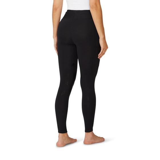 Women's Signature Flexion Knee Patch Tight - Black