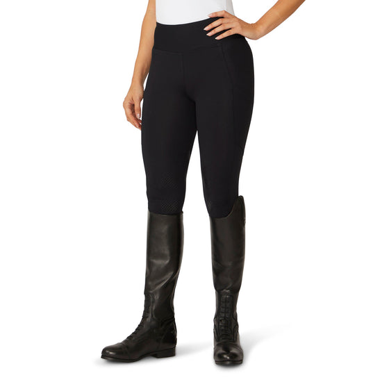 Women's Signature Flexion Knee Patch Tight - Black