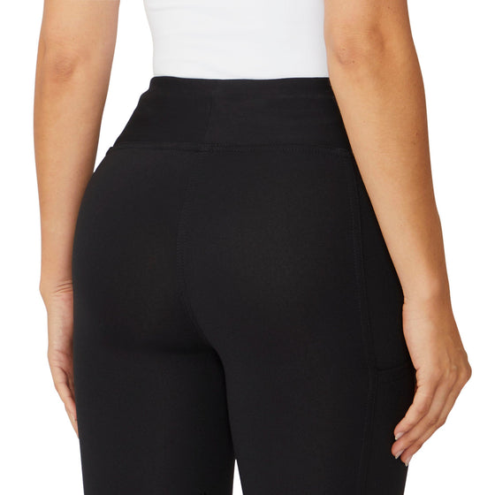 Women's Signature Flexion Knee Patch Tight - Black