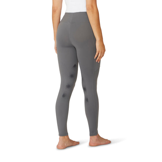 Women's Signature Flexion Knee Patch Tight - Storm Grey