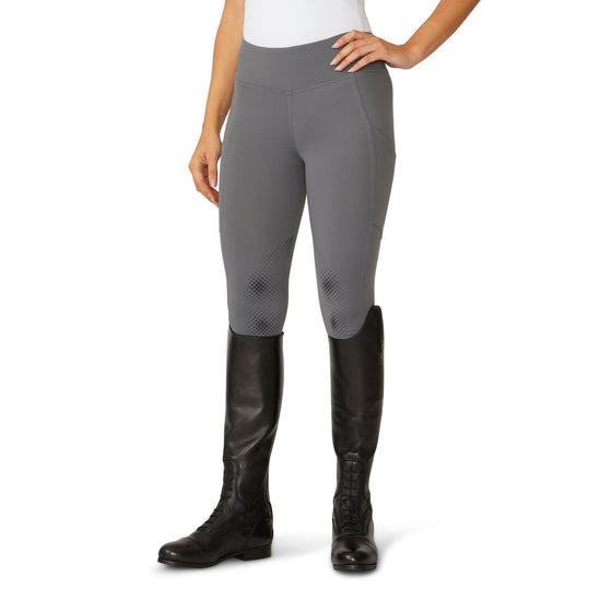 Women's Signature Flexion Knee Patch Tight - Storm Grey