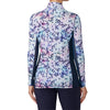 Women's  Altitude Printed Long Sleeve Sun Shirt - Navy/Geo Print