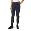 Women's Elegance Knee Patch Breech - Navy