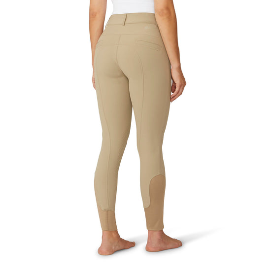 Women's Elegance Knee Patch Breech - Tan