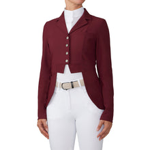  Women's Elegance Dressage Show Coat - Burgundy