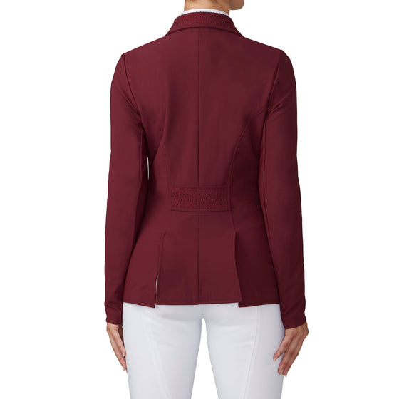 Women's Elegance Dressage Show Coat - Burgundy