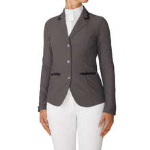  Women's AirFlex Coat Contrast Collar - Grey/Black