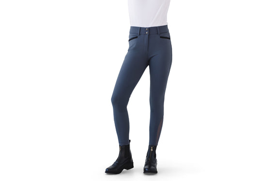 Women's Dynamic Knee Patch Breech - Charcoal