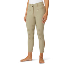  Women's Signature Knee Patch Breech - Tan