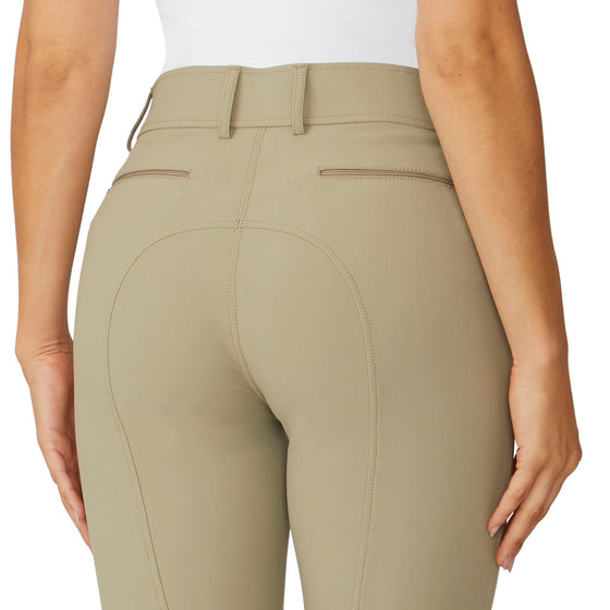 Women's Signature Knee Patch Breech - Tan