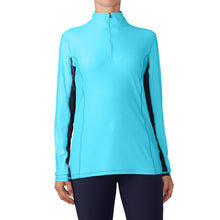  Altitude Sun Shirt Long Sleeve - Aqua/Navy