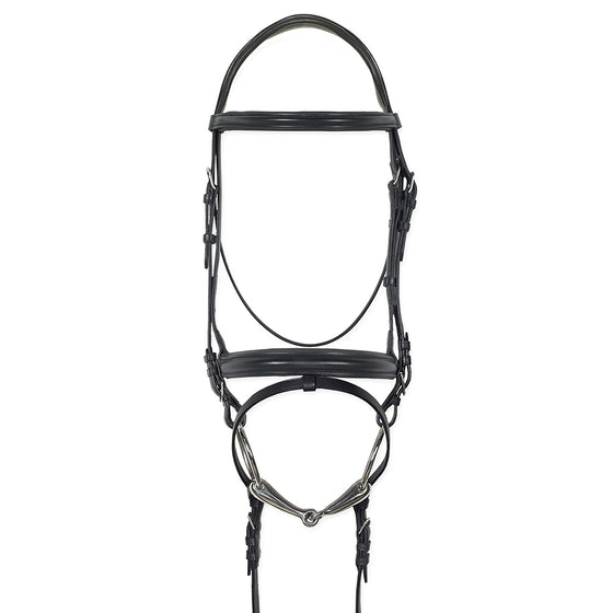 Juliana Traditional Flash Dressage Bridle