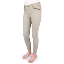  Kids' Dynamic Knee Patch Breech - Show Tan