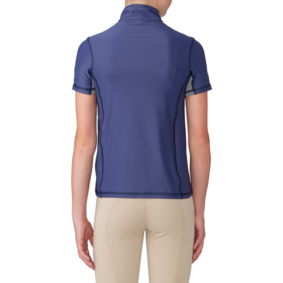 Kids' Altitude Sun Shirt Short Sleeve - Navy/Grey