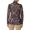 Women's Altitude II Printed Long Sleeve Sun Shirt - Black Vintage Rein