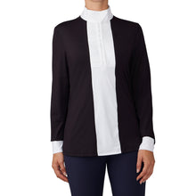  Women's Long Sleeve Elegance Grace Show Shirt - Black