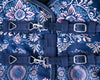 Ovation® 1200D Navy Paisley Turnout Sheet - 180g