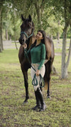 Color Collection by Ovation® Lucky Adjustable Breakaway Halter - Hunter